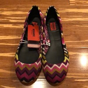 Missoni For Target Ballet Flats